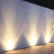 built-in spotlight / LED / round / IP67