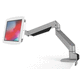 wall-mounted tablet holder / tabletop / commercial / horizontal