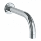 metal bathtub spout / wall-mounted