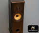 residential speaker / indoor / 2.1 / rectangular