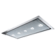 built-in range hood / with built-in lighting