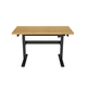 contemporary work table / wooden / metal / metal base