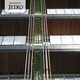 anodized aluminum rainwater down pipe / recyclable