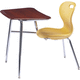 contemporary chair / indoor / plastic / built-in table