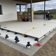 plastic raised floor pedestal / self-leveling / outdoor / adjustable