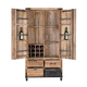 commercial bar cabinet / traditional / wooden