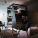 bunk bed / king size / contemporary / with built-in light