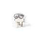 contemporary pouf / marble / round / by Claudio Cappellini