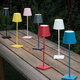 table lamp / aluminum / contemporary / rechargeable