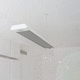 hanging infrared heater / ceiling-mounted / electric / commercial
