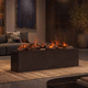 electric fireplace / free-standing / built-in / wall