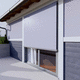 boxed roller blinds / canvas / aluminum / outdoor