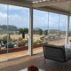 interior door / glass / aluminum / sliding