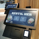 restaurant payment kiosk / wall-mounted / self-service / wireless