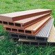 WPC decking board / wood look / grooved / non-slip