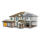 prefab house / energy-saving / anti-seismic / lightweight