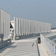 louvered fencing / for public spaces / galvanised steel / aluminium
