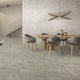 porcelain tile / clay / outdoor / living room