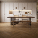porcelain stoneware tile / matte / indoor / bathroom