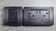 power socket / USB / double / wall-mounted