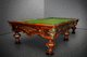 classic pool table / home / walnut / ebony