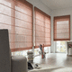 Roman blinds / for window / fabric / commercial