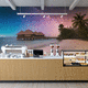 contemporary wallpaper / nonwoven fabric / panoramic / multi-color