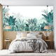 contemporary wallpaper / nonwoven fabric / nature pattern / panoramic