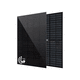 monocrystalline PV solar panel / colored / transparent / dual-lens
