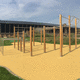 outdoor fitness bar / for fitness trails