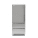 upright refrigerator-freezer / with drawer / home / built-in