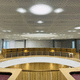 aluminum suspended ceiling / strip / panel / indoor