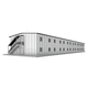 prefab building / steel / steel framing / for housing developments
