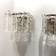 contemporary wall light / indoor / glass / Murano glass