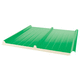 roof sandwich panel / metal facing / glass wool core