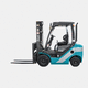 construction forklift / for factory / wheel-mounted / diesel engine