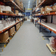 PVC flooring / indoor / industrial / tile