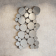 wall-mounted mirror / original / round / black