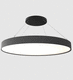 hanging light fixture / LED / round / home