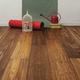solid parquet floor / chestnut / boat deck / glued