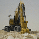 wheeled excavator / diesel / Tier 3 / for construction