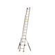 work professional ladder / sliding / aluminum