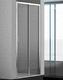 sliding shower screen / for alcoves / tempered glass
