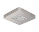 ceiling emergency light / square / LED / aluminum