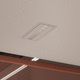 ceiling emergency light / rectangular / LED / ABS