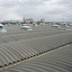 pitched roofing sheet / PVA / metal look / corrugated