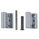 window hinge / anodized aluminum / extruded aluminum / painted aluminum