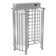 full-height turnstile / stainless steel / for access control / security