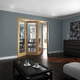 interior door / white oak / sliding and stacking / folding