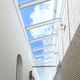 flat roof skylight / wall-mounted / smoke control / with skylight frame